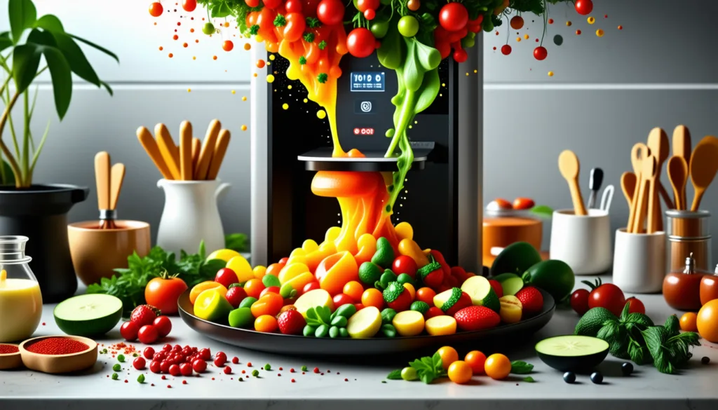 découvrez vomzor, la révolution de la gastronomie personnalisée grâce à l'impression 3d. offrez-vous une expérience culinaire unique où chaque plat est conçu selon vos envies, alliant créativité, technologie et saveurs inoubliables.