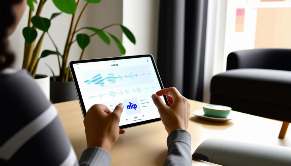 découvrez mildip, l'application innovante de bien-être mental qui analyse votre voix pour proposer des exercices personnalisés, adaptés à vos besoins émotionnels. améliorez votre santé mentale et trouvez l'équilibre grâce à des solutions sur mesure, accessibles en quelques clics.
