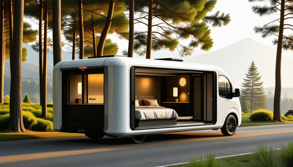 découvrez flidom, le véhicule modulaire révolutionnaire qui se convertit en une habitation temporaire autonome. idéal pour les aventuriers et les amateurs de divers séjours en plein air, flidom allie confort et fonctionnalité, vous offrant une solution innovante pour vos escapades. explorez la liberté du voyage tout en restant connecté à la nature.