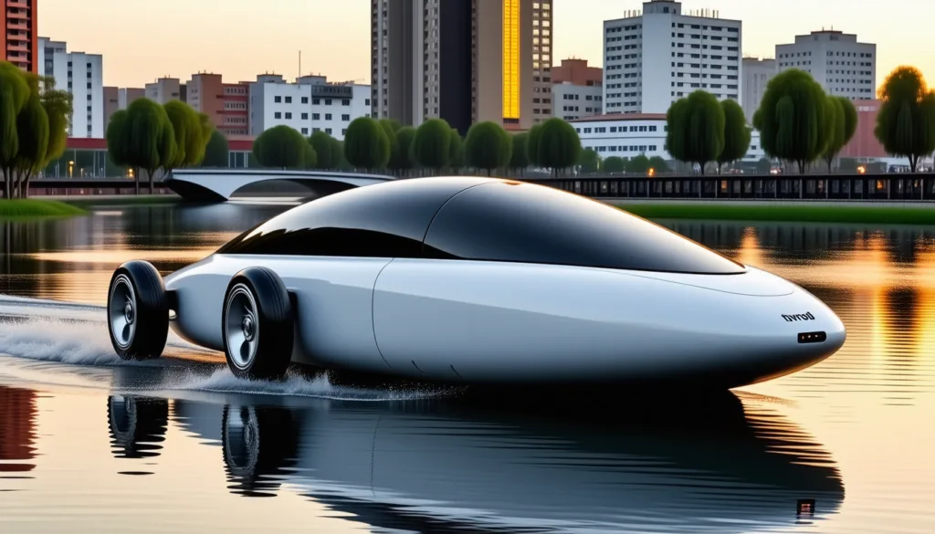 découvrez tivrod, le véhicule amphibie personnel révolutionnaire qui redéfinit la mobilité urbaine et fluviale. alliant design moderne et technologie avancée, tivrod vous permet de naviguer aisément sur terre et sur l'eau, offrant une expérience de déplacement unique et durable. explorez un nouvel horizon de liberté de circulation !