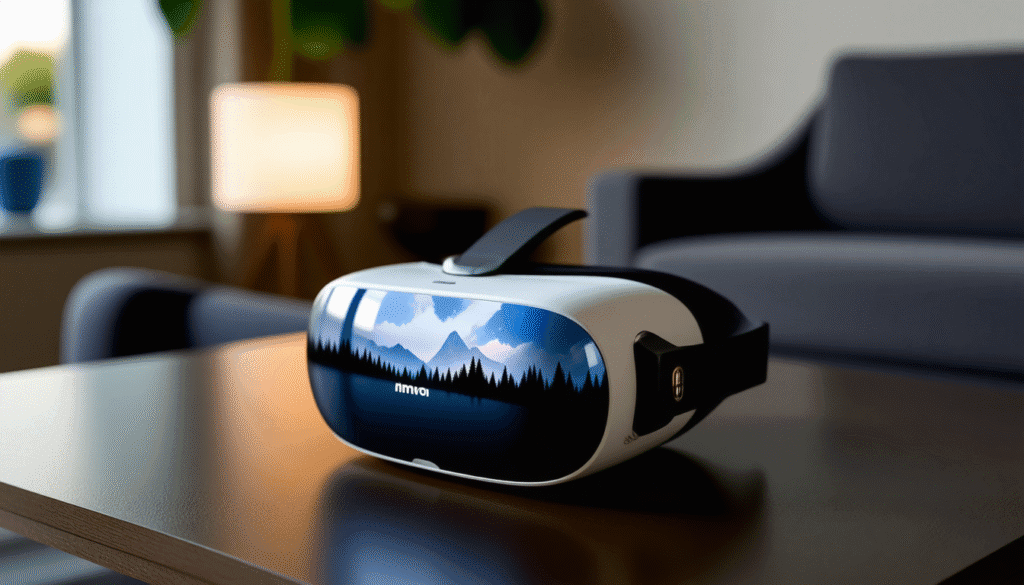 découvrez nimvon, le casque de réalité virtuelle révolutionnaire conçu spécifiquement pour la thérapie. grâce à ses simulations personnalisées, il aide à réduire le stress et à surmonter les phobies, offrant une approche innovante pour améliorer votre bien-être mental.