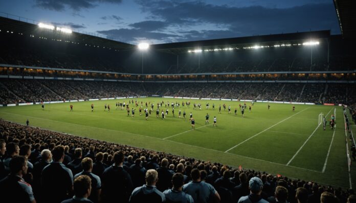 Stade de rugby illustrant le coup d'envoi de la nouvelle saison du Top 14